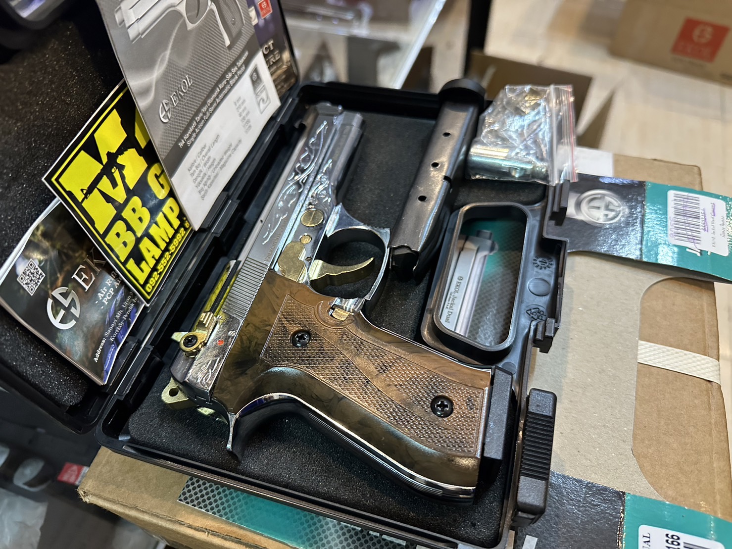 EKOL Jackal Dual เงินเงา ไกรทอง ลายไทย