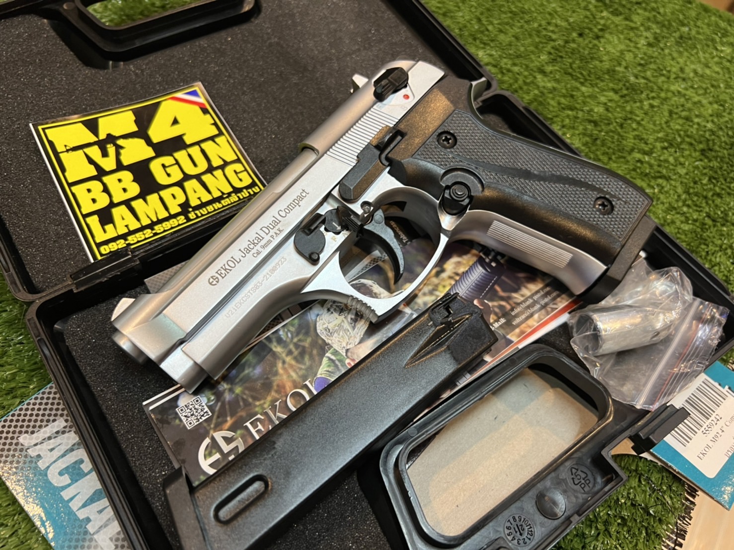 EKOL Jackal Dual Compact บรอนซ์เงิน