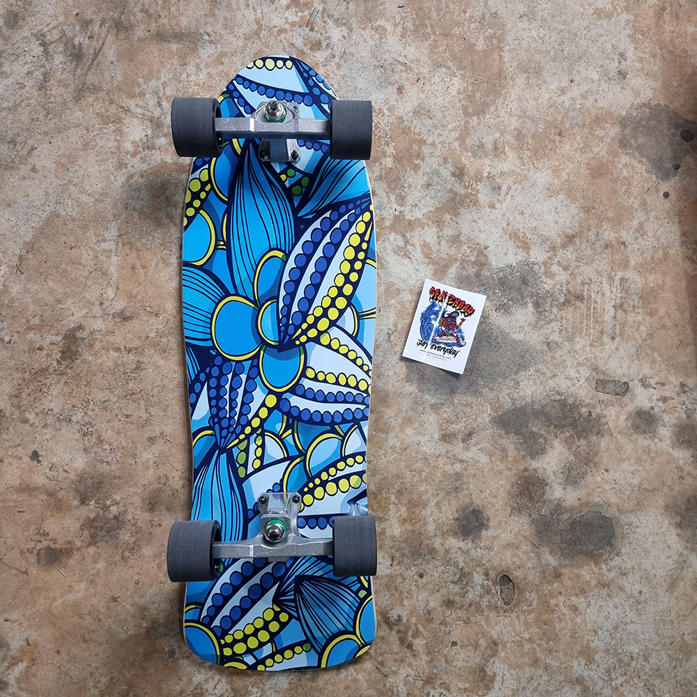 0201 Surf skate บอร์ด32นิ้ว แนะนำสูง160-170cm เลี้ยว40องศา พร้อมเล่น