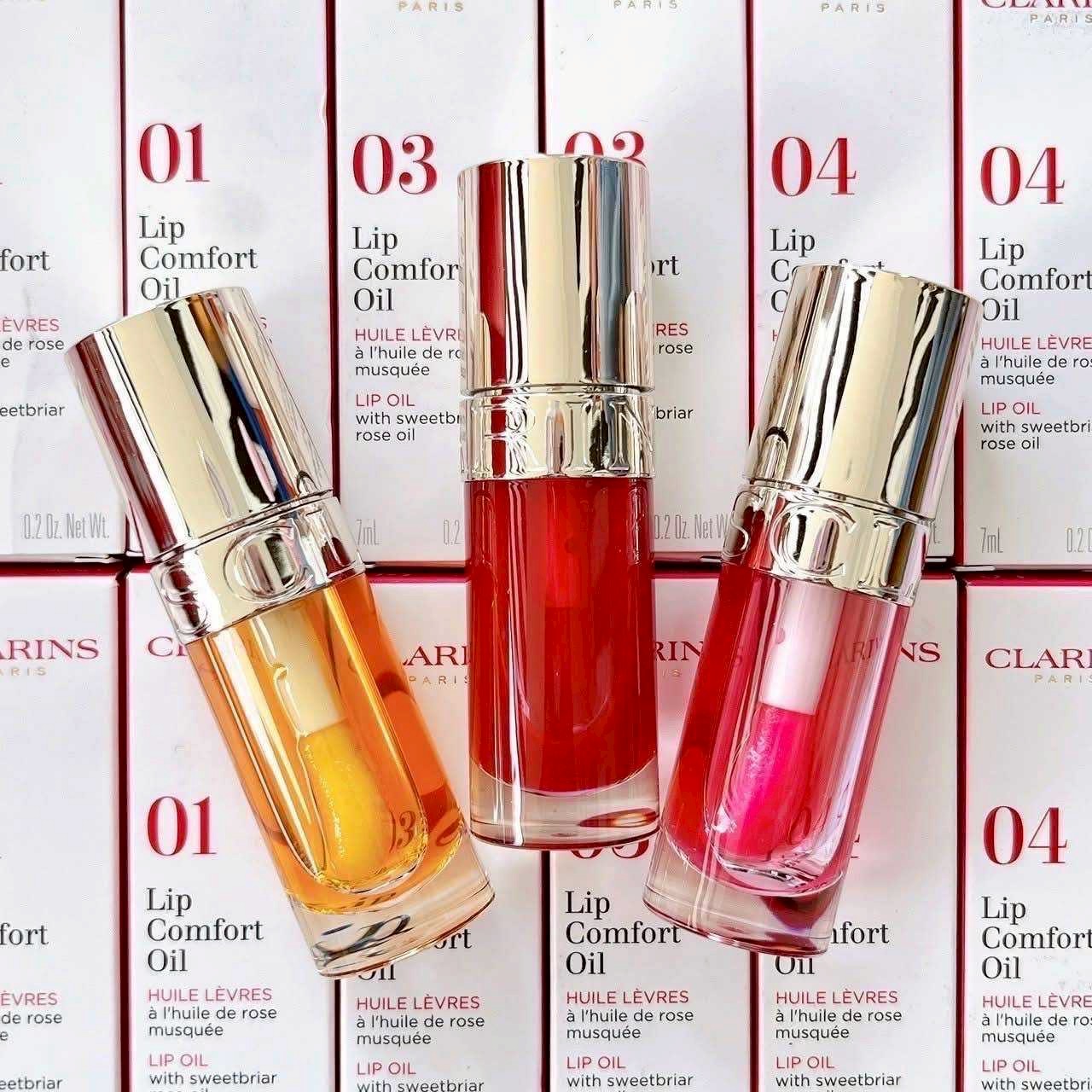 ลิปออยล์ Clarins Lip Comfort Oil Collection Travel Exclusive Set