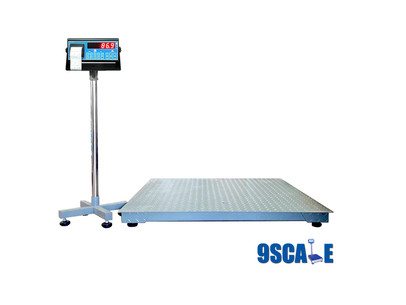 ชุดแท่น Floor scale รุ่น PT-01(หัวอ่านน้ำหนักที่มีเครื่องพิมพ์ในตัว) ขนาด 120X120 ซม. พิกัด 3,000/0.1 กิโลกรัม เหมาะกับงานอุตสาหกรรมหรือร้านรับซื้อของเก่า