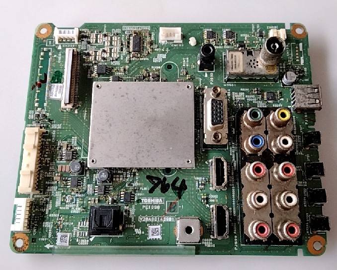 อันที่ 764 TOSHIBA 32PB200T ซีสเตร็ม V28A001439B1 30PIN พับ ดีเทสแล้ว