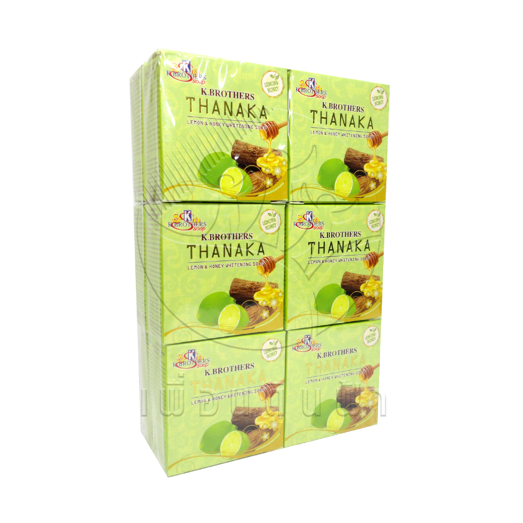 [เคบราเทอร์] สบู่ทานาคา มะนาวน้ำผึ้ง แพ็ค12ก้อน 60g.