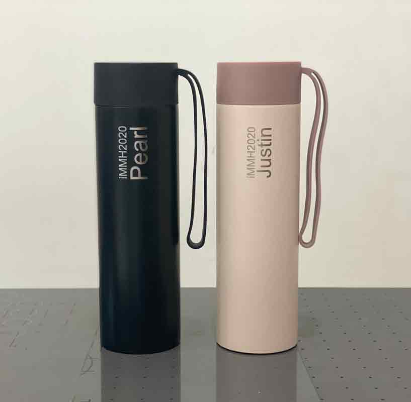 สลักชื่อ สลักข้อความ สลักรูป เลเซอร์ชื่อ เลเซอร์ข้อความ เลเซอร์รูป บนกระบอกน้ำ