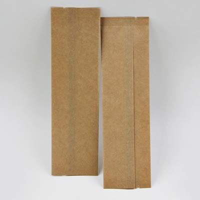 ถุงซองกระดาษคราฟซีลกลาง ขนาด4.4x15 cm. แพ็ค100ชิ้น :004827