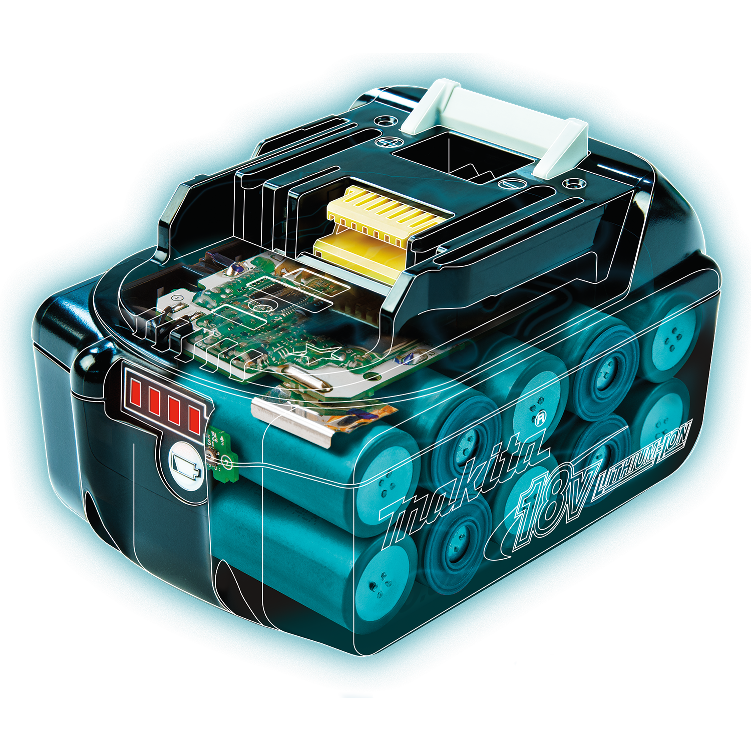 แบตเตอรี่ Lithium-Ion 3.0 Ah 18V MAKITA รุ่น BL1830B