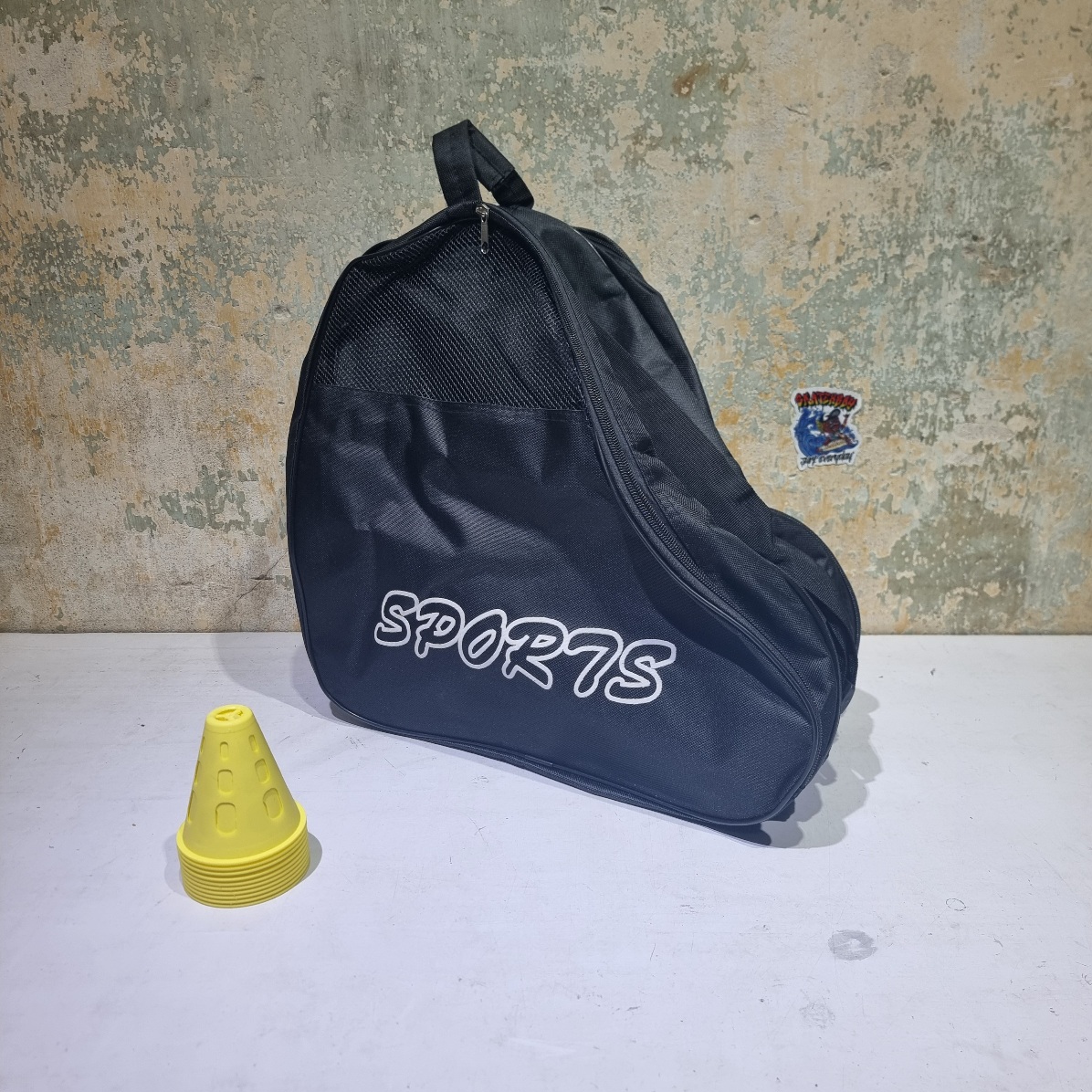 [0319] กระเป๋า รองเท้าสเก็ต 3ช่อง สำหรับ โรลเลอสเก็ต อินลายสเก็ต roller inline skate bag