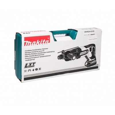 สว่านโรตารี่ 20 MM 18V MAKITA รุ่น DHR241RFE 3 ระบบ พร้อมแบต 3.0 Ah และแท่นชาร์ต