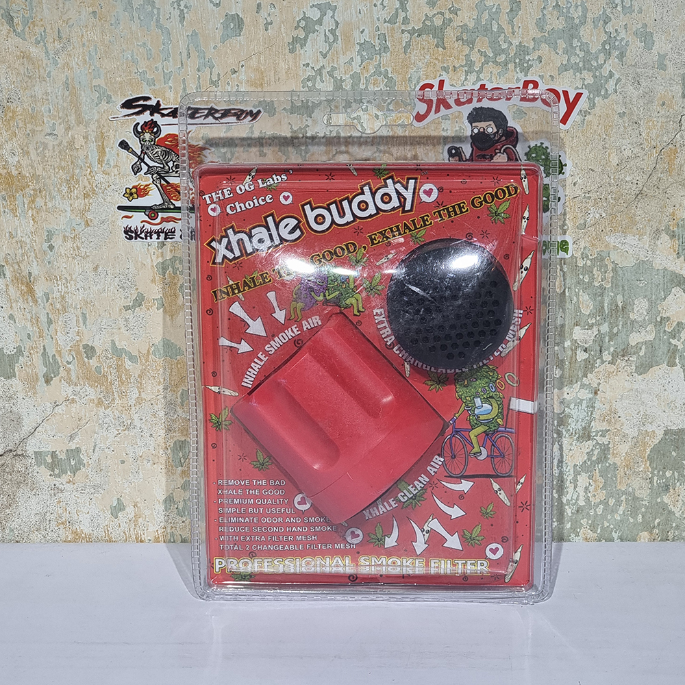 [1007] smoke buddy xhale buddy กรองควัน เก็บควัน เก็บกลิ่น ฟอกอากาศ เปลื่องกรองได้ carbon filter ในรถ