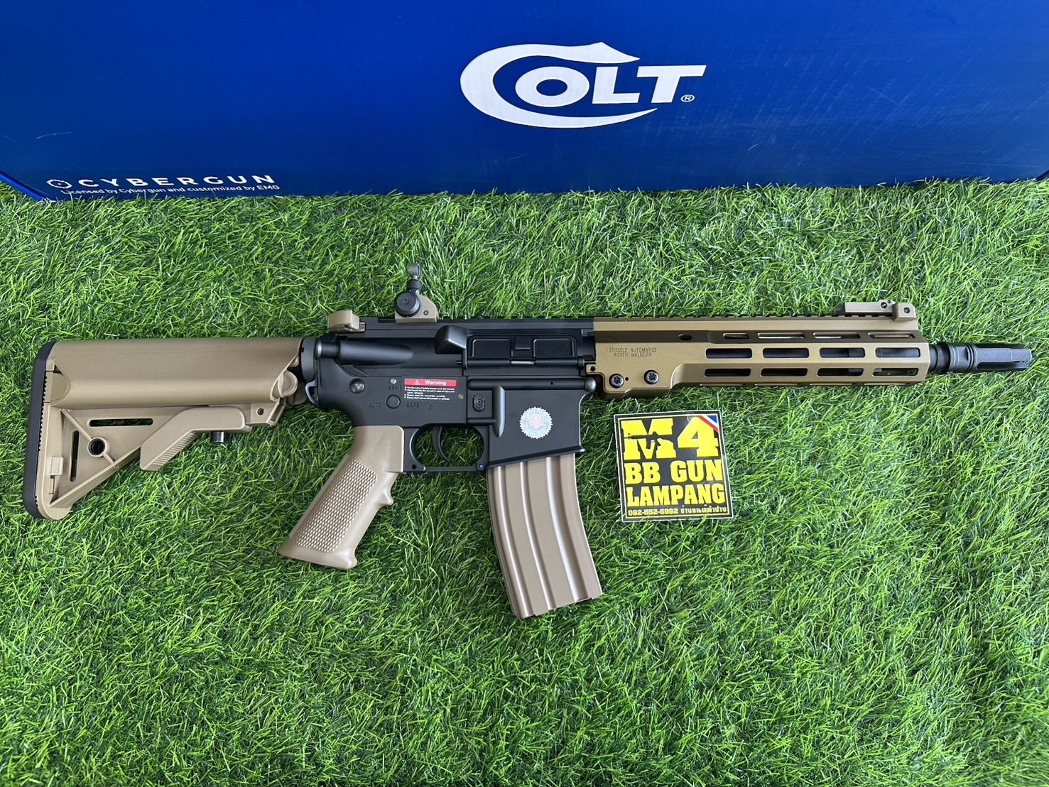 E&C x Cybergun 633 S2 DE Mk16 URGI