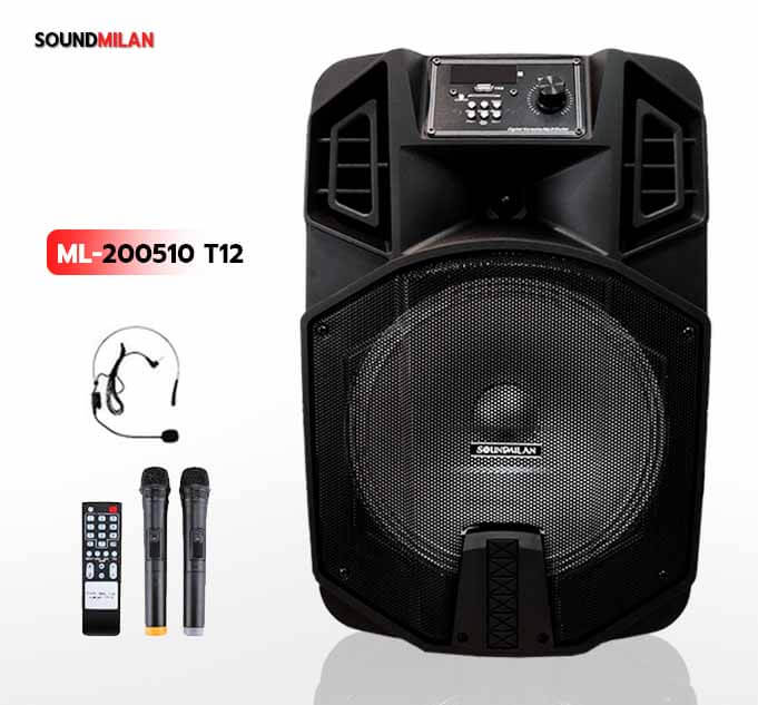 ดอก 12 นิ้ว ML-200510 -T12 ลำโพงบลูทูธ Soundmilan