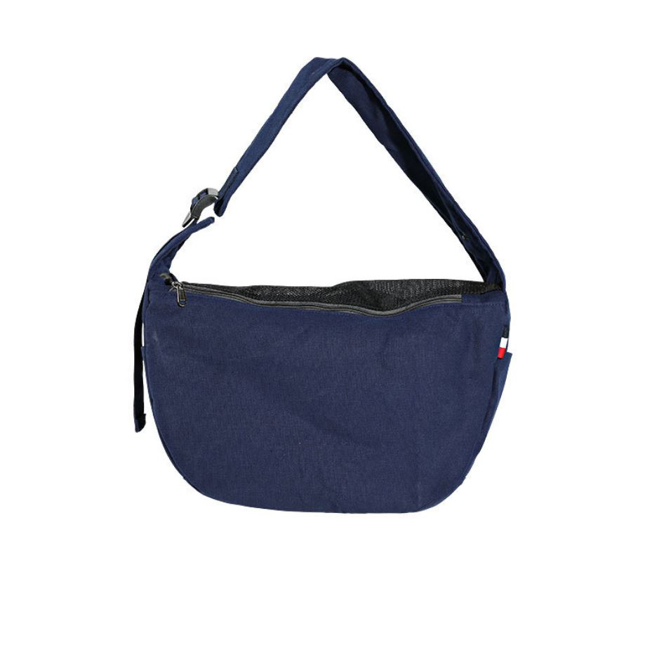 [1100] กระเป๋าสัตว์สุนัข แมว สะพายข้าง ระบายอากาศด้านบน