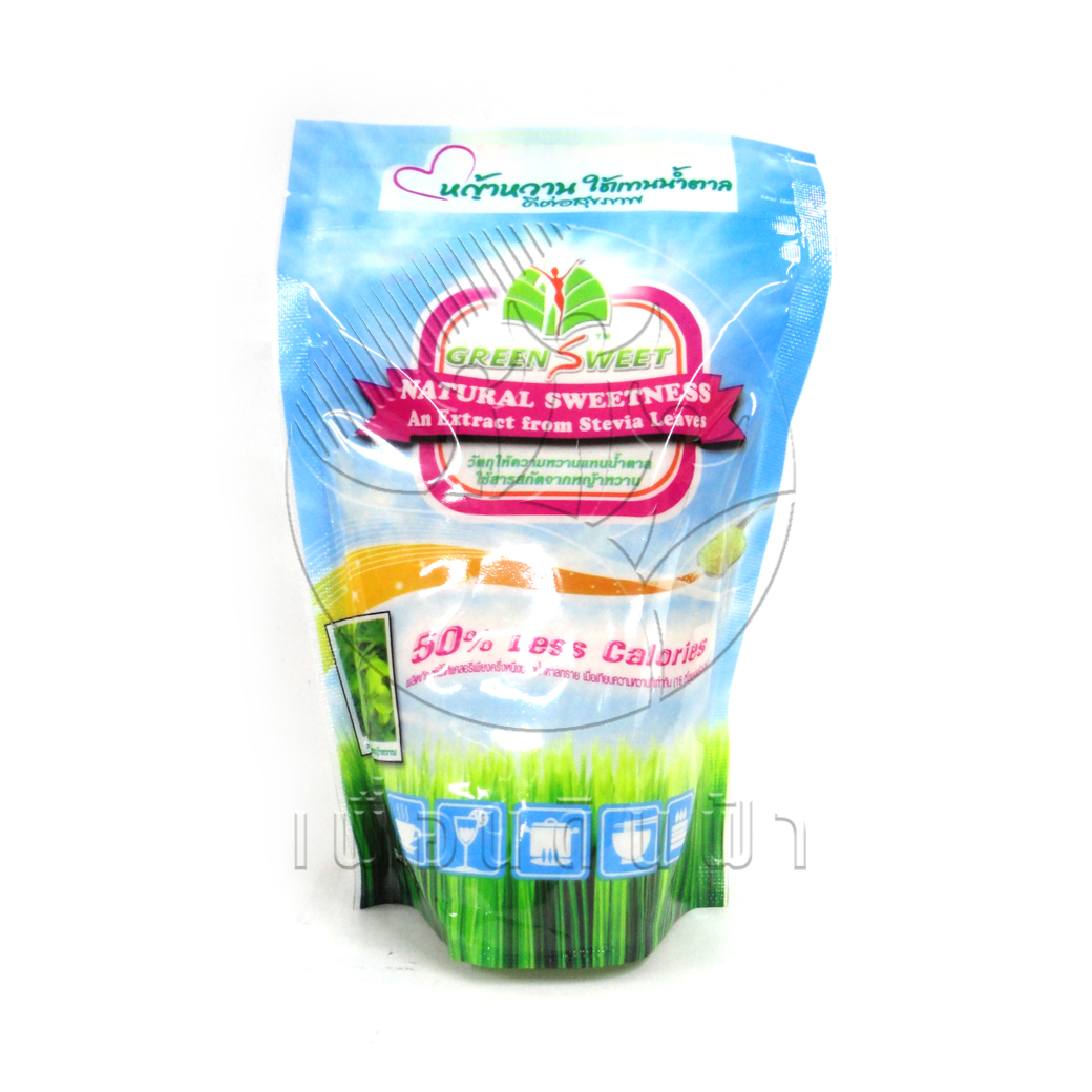 [กรีนสวีท] น้ำตาลหญ้าหวาน สารให้ความหวานแทนน้ำตาล 280g."เจ"