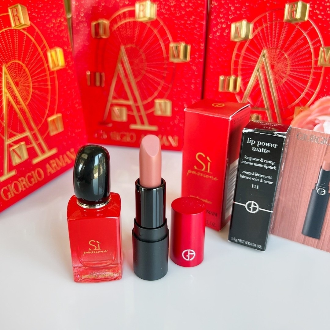 เซ็ทน้ำหอมจิ๋ว Giorgio Armani Si Passione Perfume & Lip Miniature Set