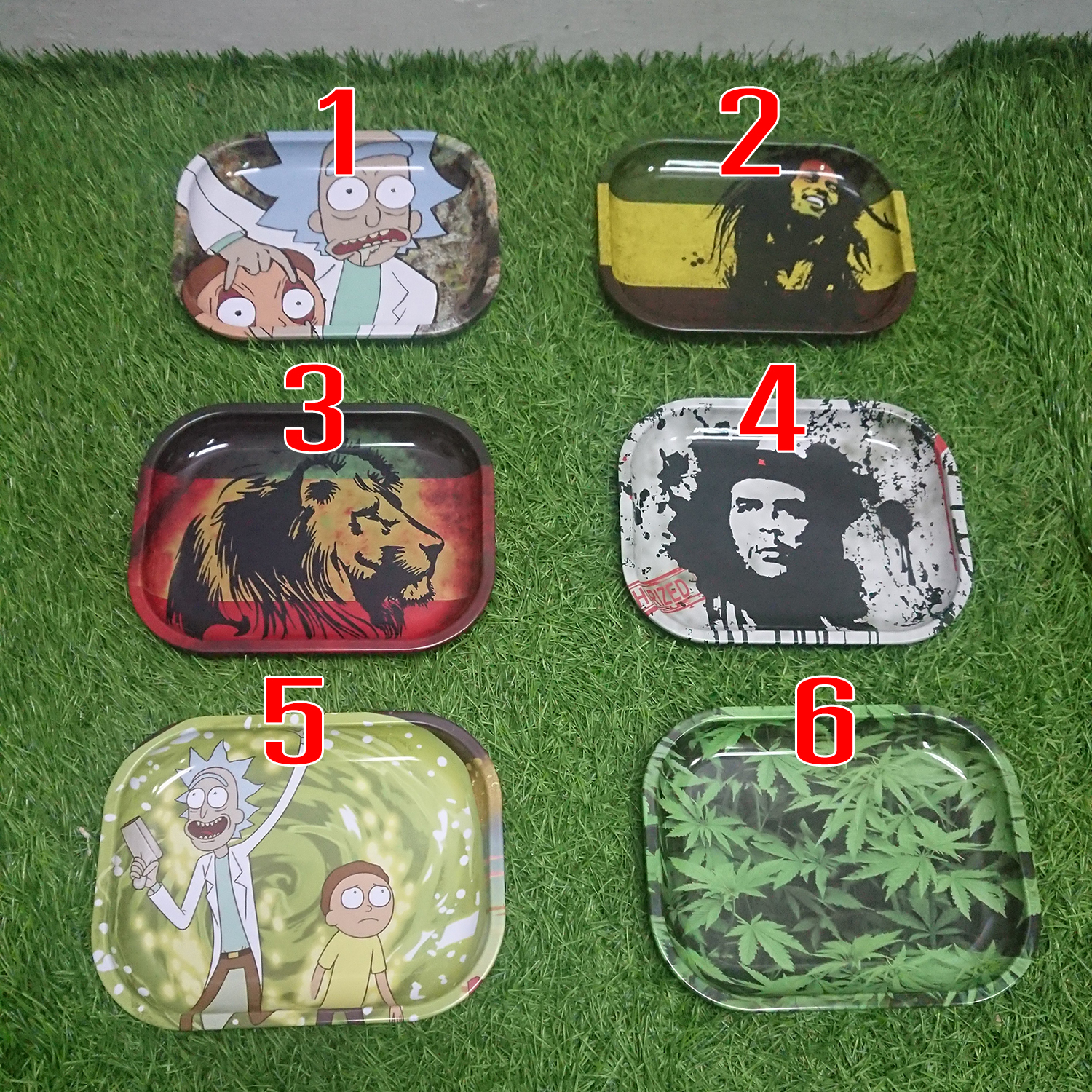 [1003] ถาดอเนกประสงค์ รองแก้ว ใส่ขนม ใส่ของ ขนาดเล็ก 14x18 cm สูง 1.5cm