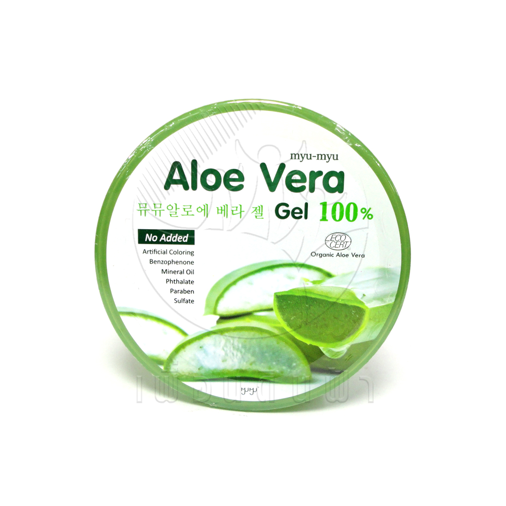 [อาร่า ท็อปเฟซ] มิวมิว อะโลเวร่า(เจล) Myu-Myu Aloe Vera Gel 100% 300g.