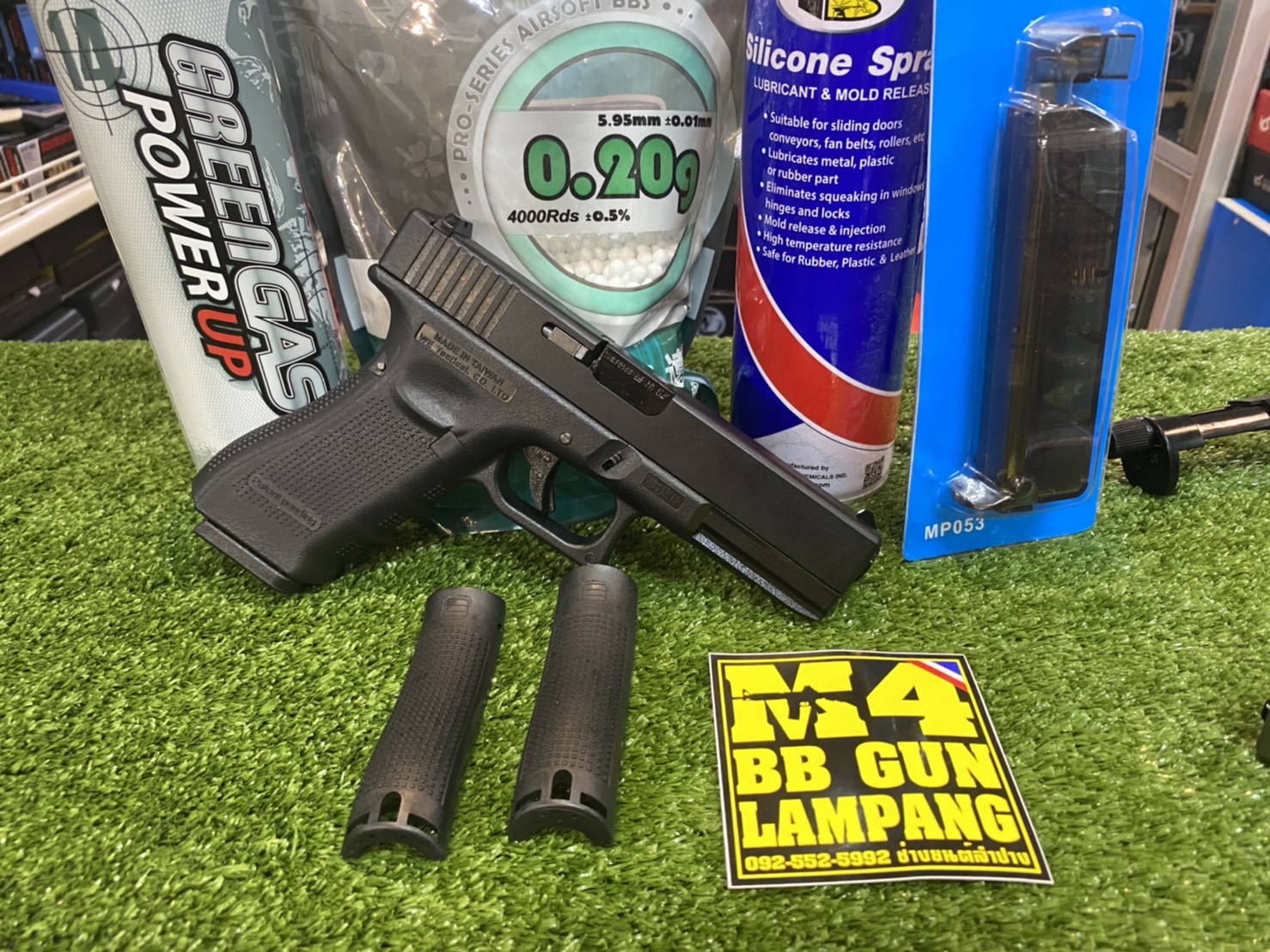 WE G17 Glock 17 Gen4 - สีดำ