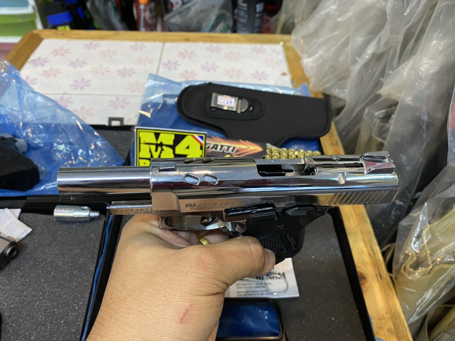 ZORAKI 2914TD เงินเงา