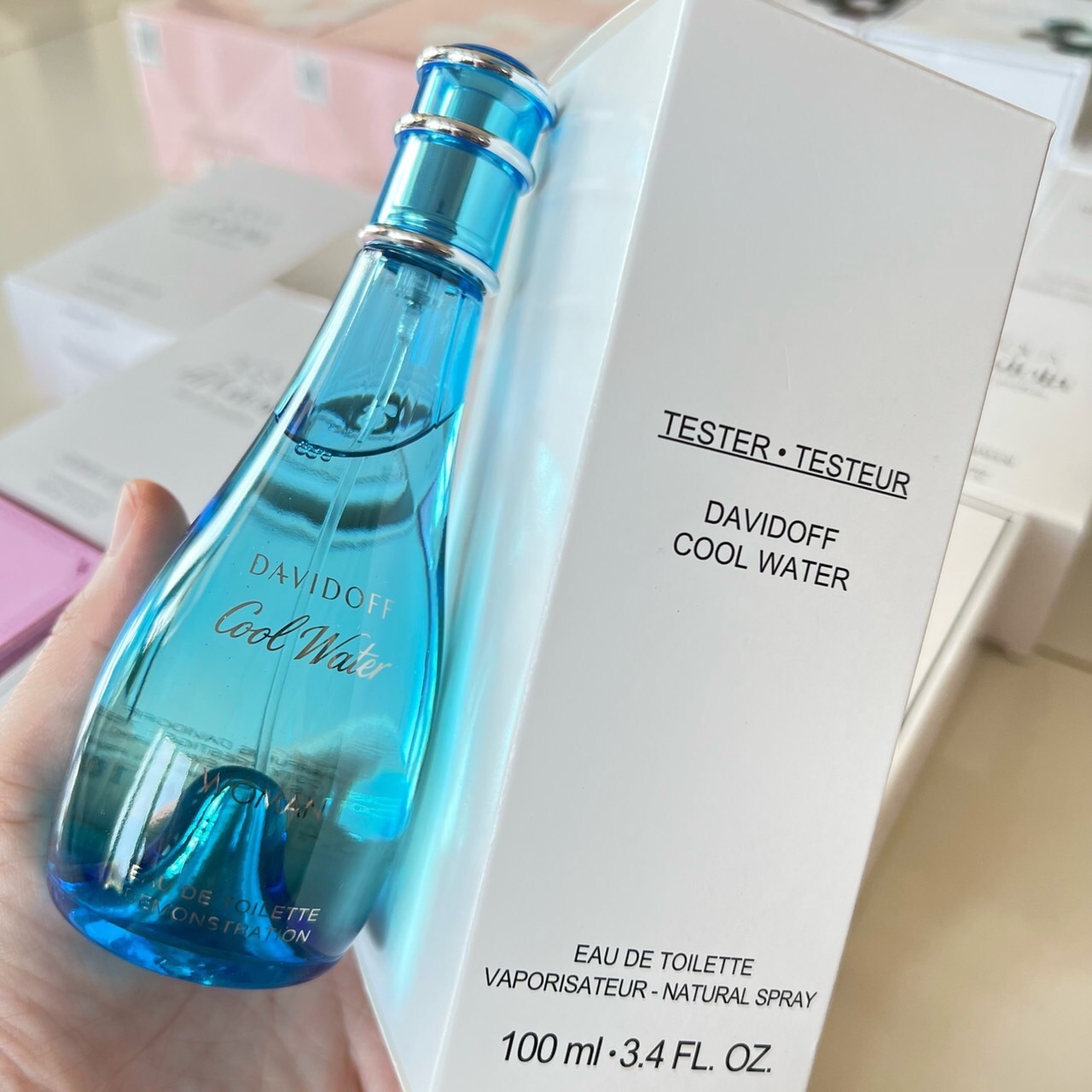 DAVIDOFF Cool Water for Women EDT 100 ml (Tester Box)