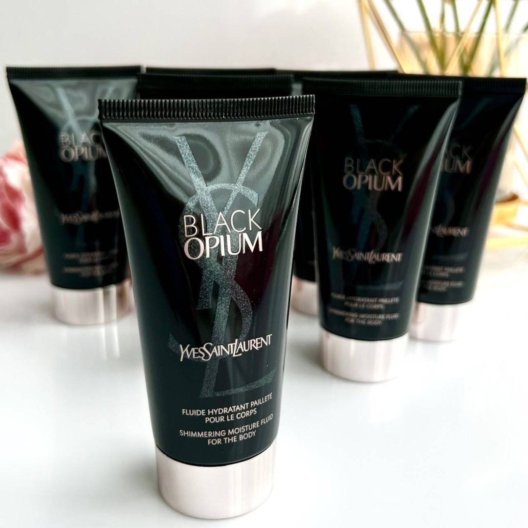 โลชั่นน้ำหอม YSL Black Opium Shimmering Moisture For Body 50 ml