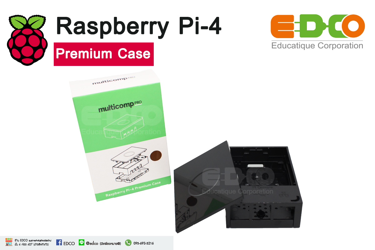 Raspberry Pi-4 Premium Case