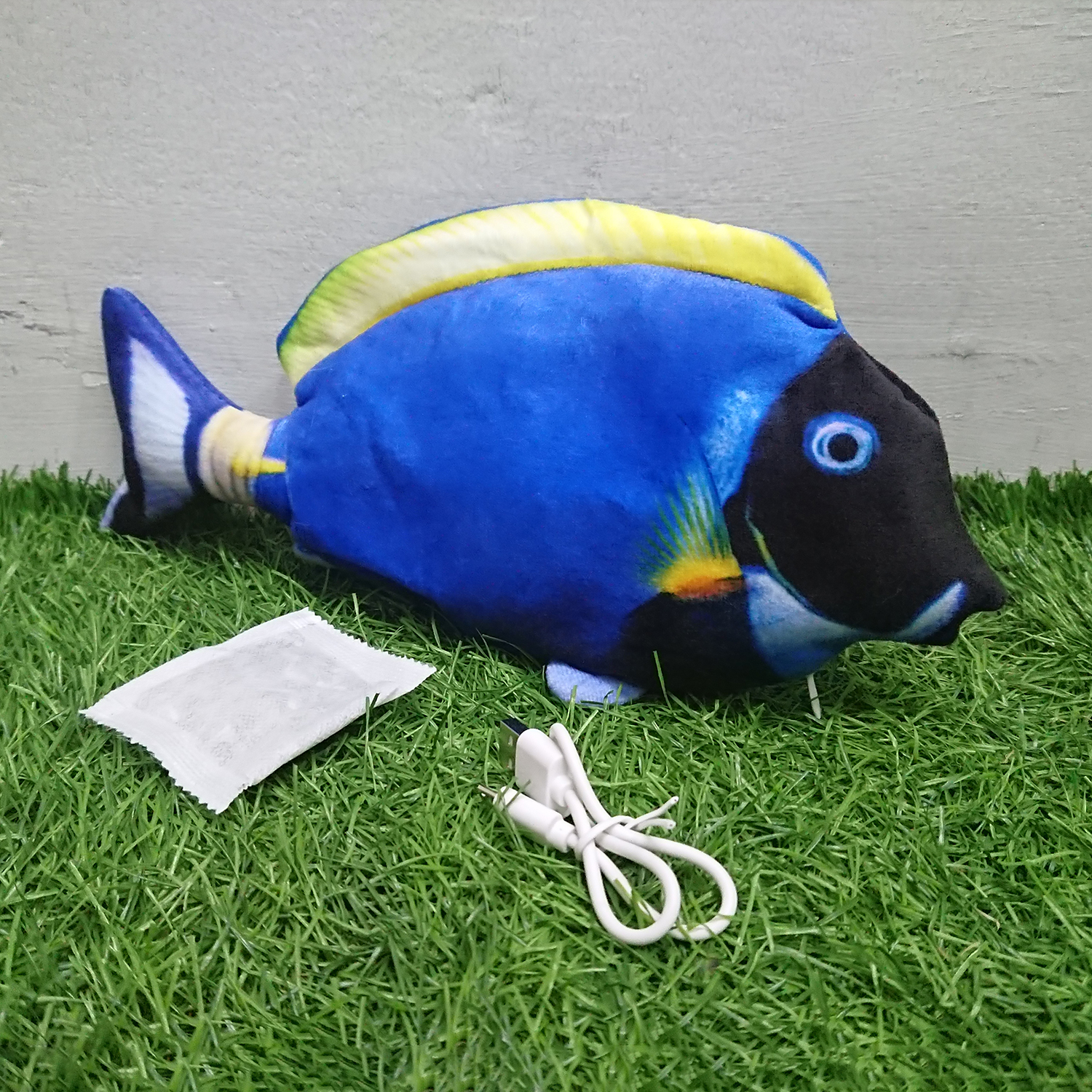 [1100] ของเล่นแมว ปลาสด ดิ้นได้ เลือกได้ 16 สายพันธุ์ ชาร์จ USB ฟรี ซอง Catnip ตำแยแมว