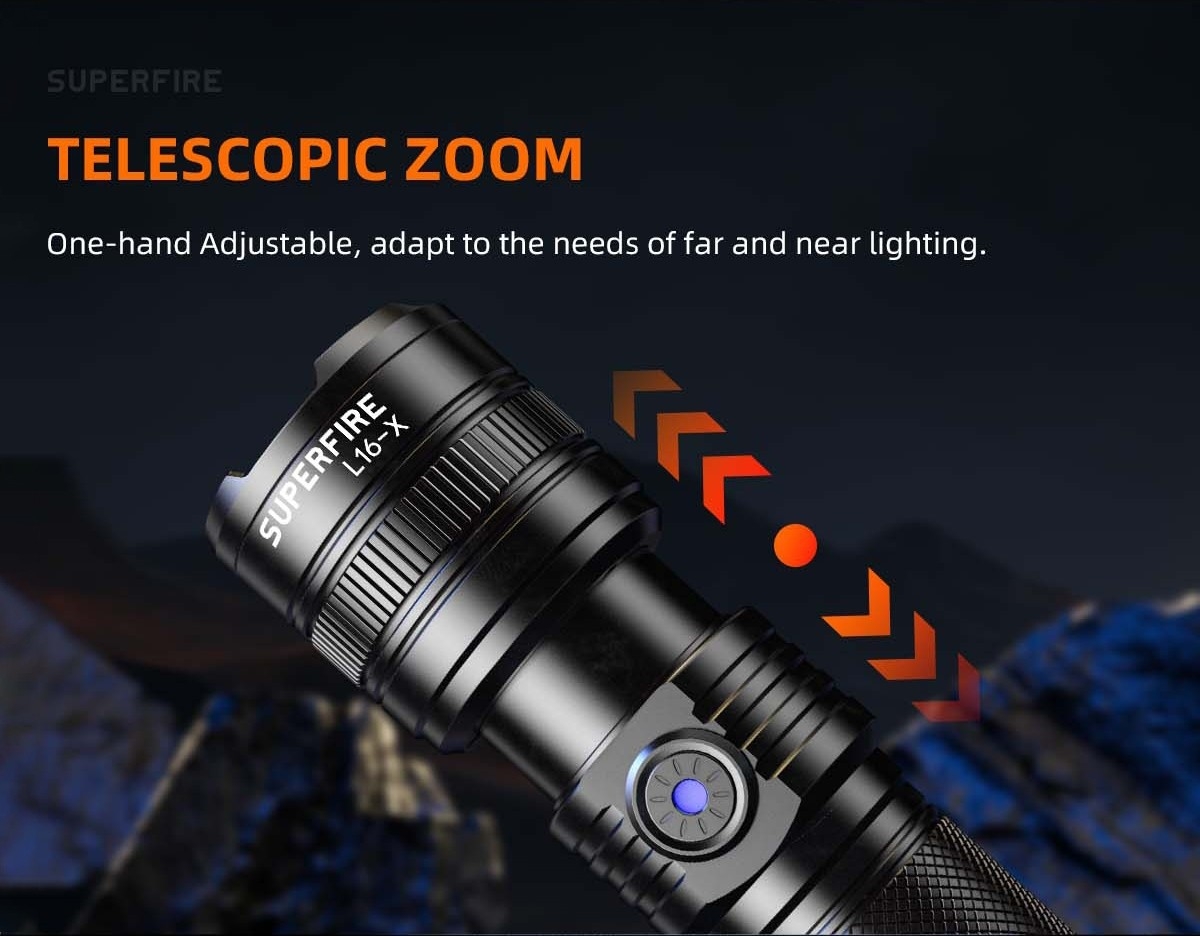ไฟฉาย Supfire รุ่น L16-T (K0390)