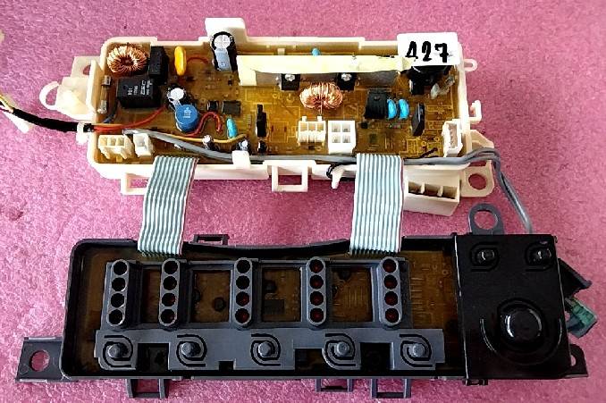 อันที่ 427 บอร์ดถอดเครื่องซักผ้า โตชิบ้า AW-A750ST WUT-384