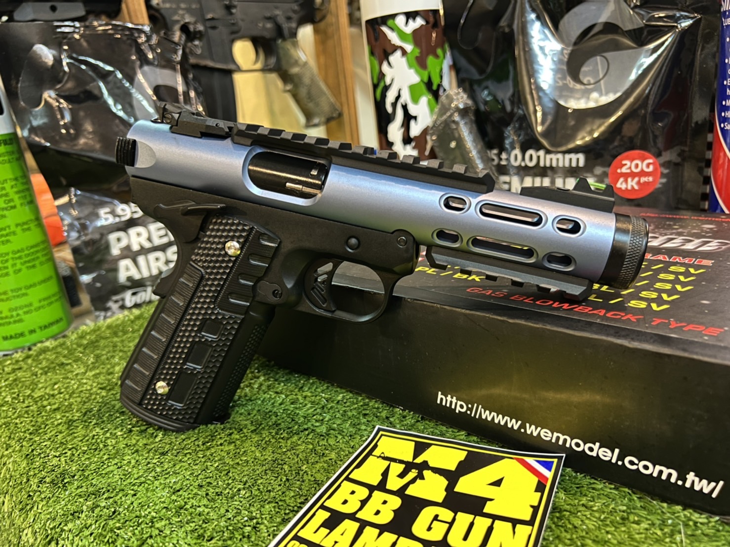 We Galaxy 1911 Sereis GBB – สีฟ้า
