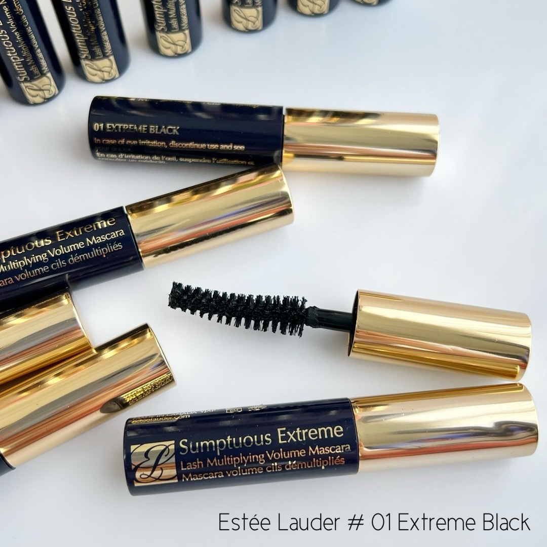 มาสคาร่า Estee Lauder Sumptuous Extreme Lash Multiplying Volume Mascara # 01 Extreme Black