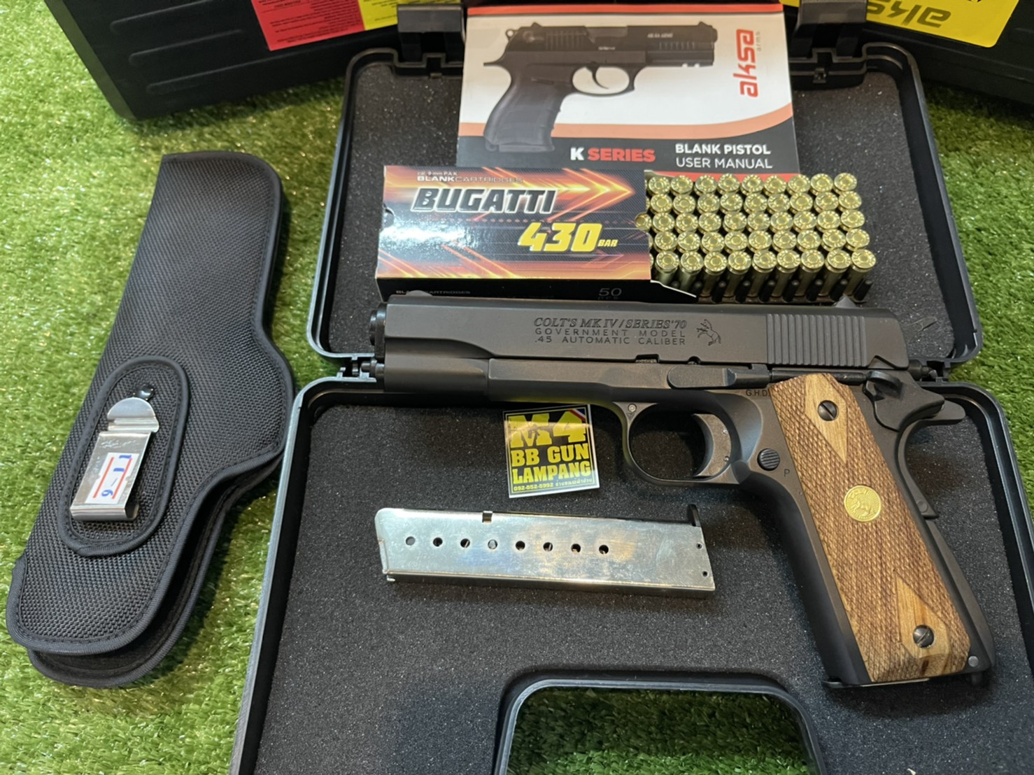 AKSA COLT 1911 ลาย Series 70 สีดำ