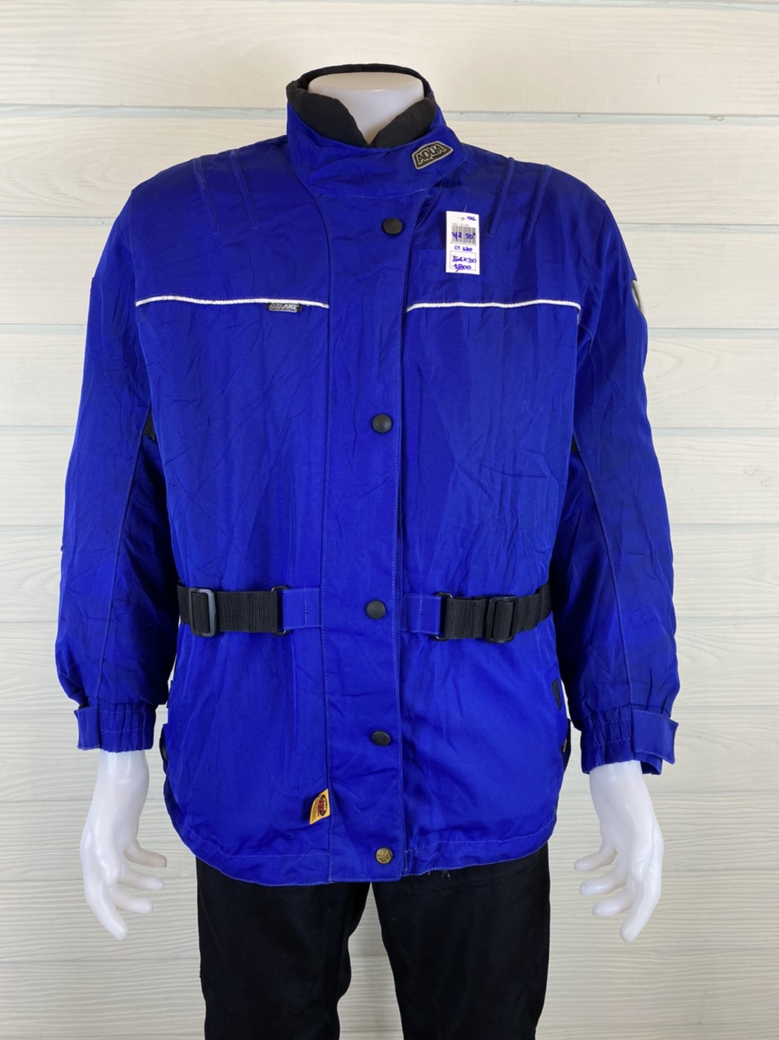 เสื้อขี่มอเตอร์ไซด์( มือสอง) CT 630 : อก 54" ยาว 30" รอบเอว 50" AQUA