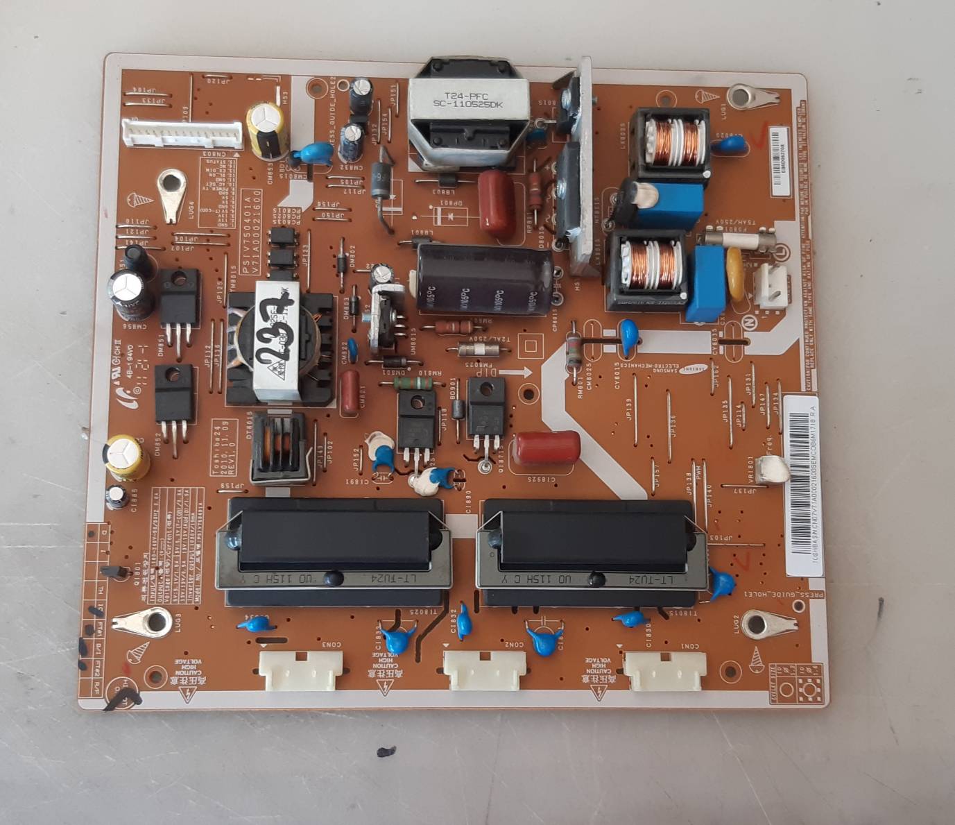 อันที่ 237 TOSHIBA 24PB1T ซัฟฟลาย V71A00021600 ดีเทสแล้ว