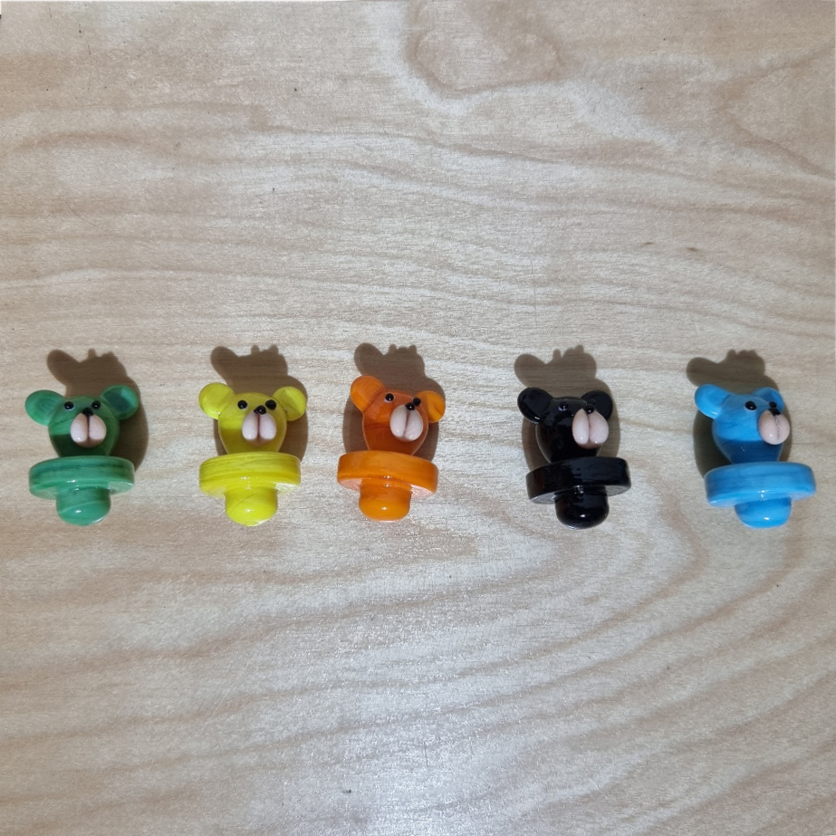 [1005] ตัวปิดบัวผัน แก้ว รูปกระบองเพชร ลดลมเข้า เพิ่มประสิทธิภาพการเผาไหม้