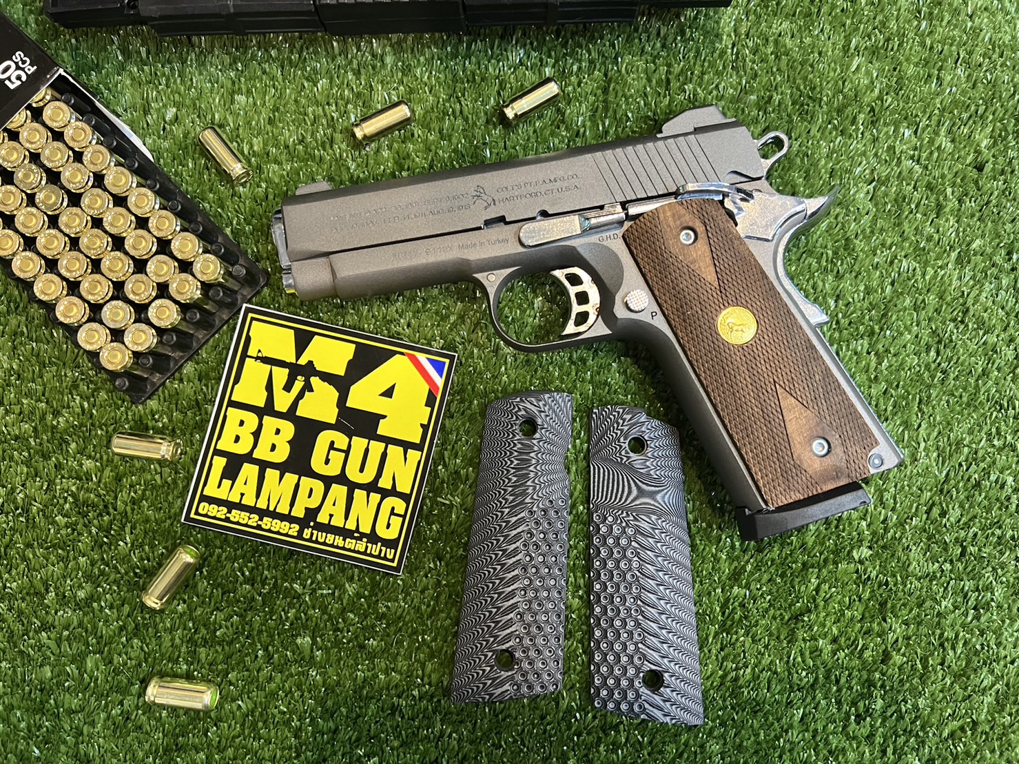 KUZEY M1911 ลาย 100 YEARS ลำกล้อง 4" สโมค