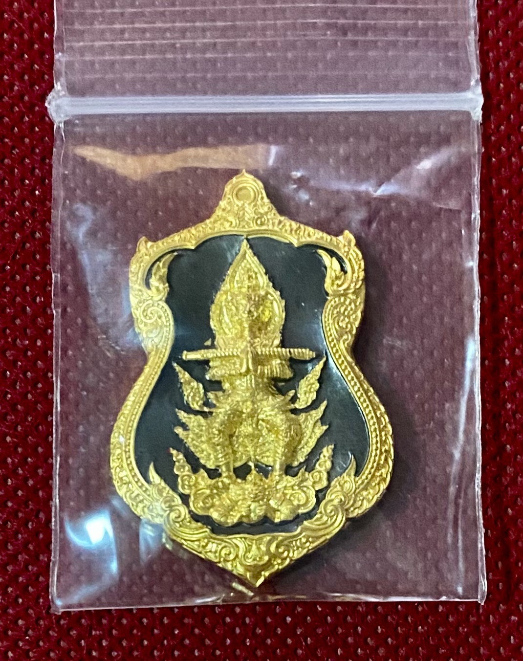 เหรียญท้าวเวสสุวรรณ รุ่นเจ้าสัวพันล้าน เนื้อสองกษัตริย์ หลวงปู่จันทร์ โชติโก ปี2564