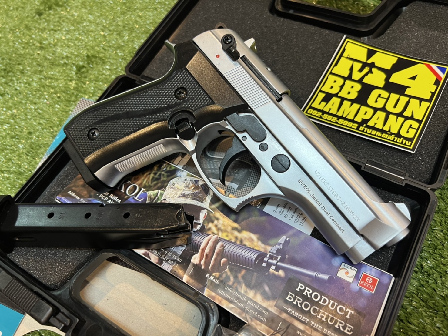 EKOL Jackal Dual Compact บรอนซ์เงิน