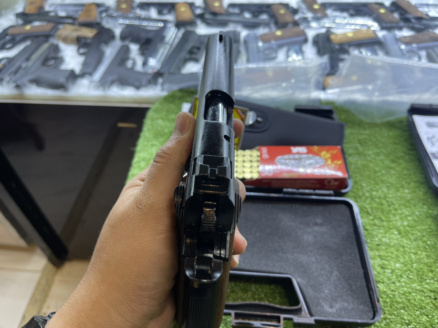 KUZEY M1911 ลาย Series 80 ลำกล้อง 5" ดำ