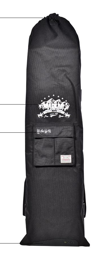 [0319] กระเป๋า สเก็ตบอร์ดไฟฟ้า Longboard dance สะพายหลัง 128x37cm