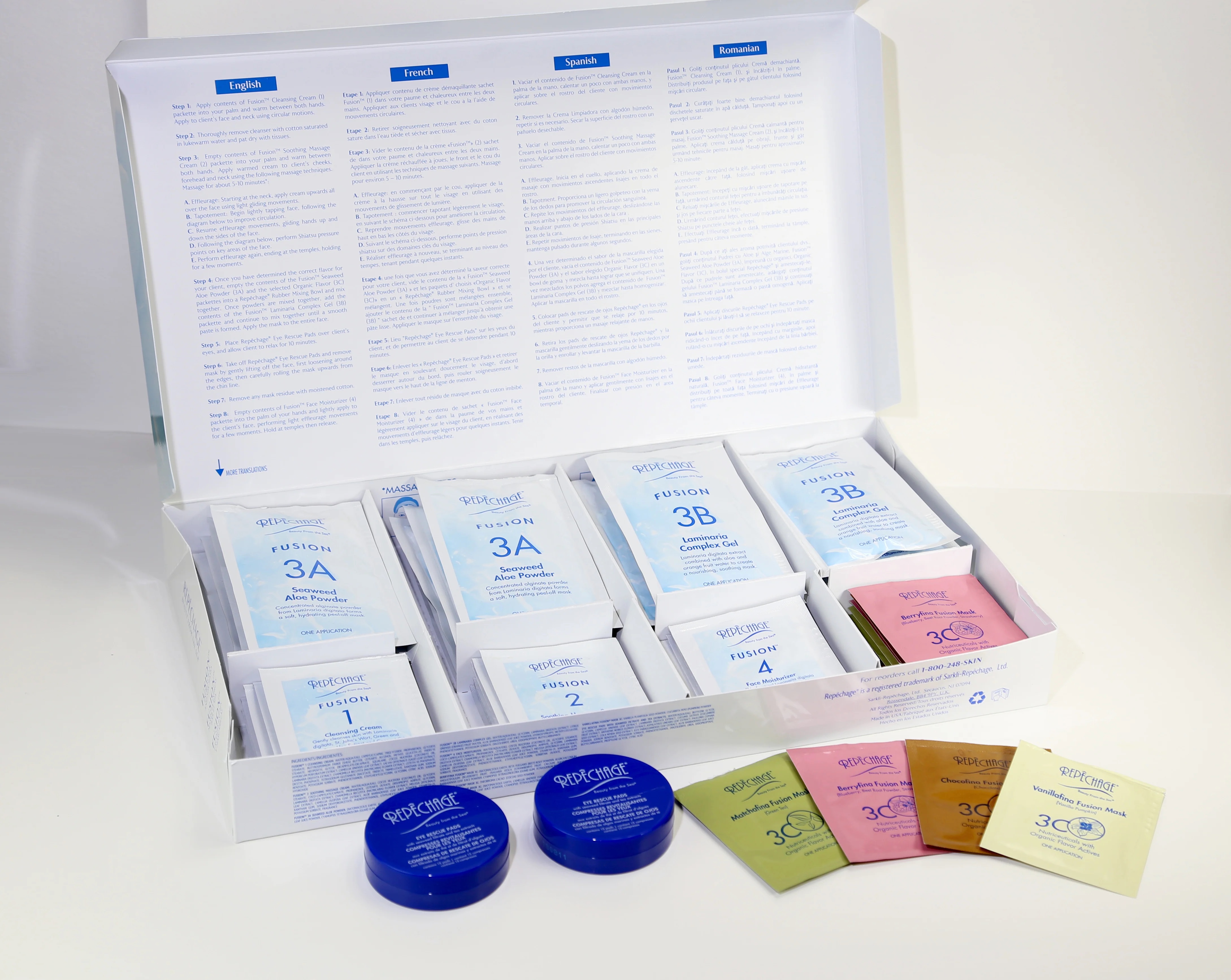 Repechage FUSION Express Bar and Spa Masks (Assorted) - 12 Treatments, exp. 21 Feb 2026 0 กก.