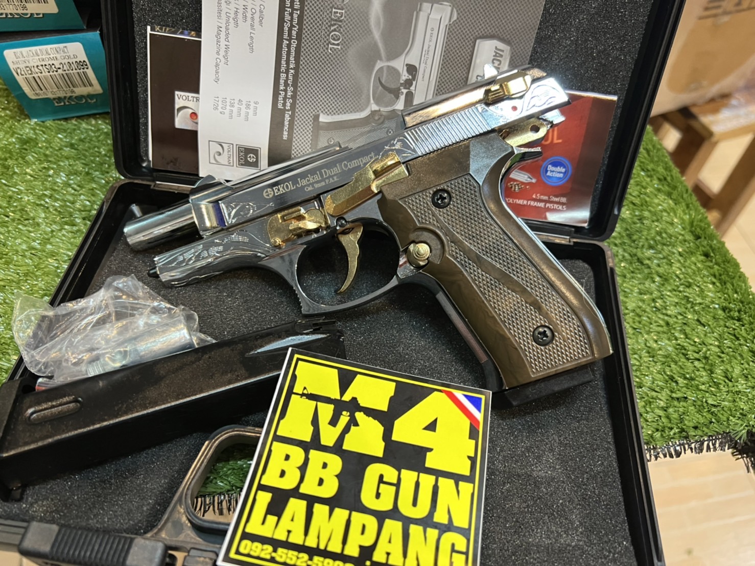 EKOL Jackal Dual Compact เงินเงา-ลายไทย-ไกรทอง