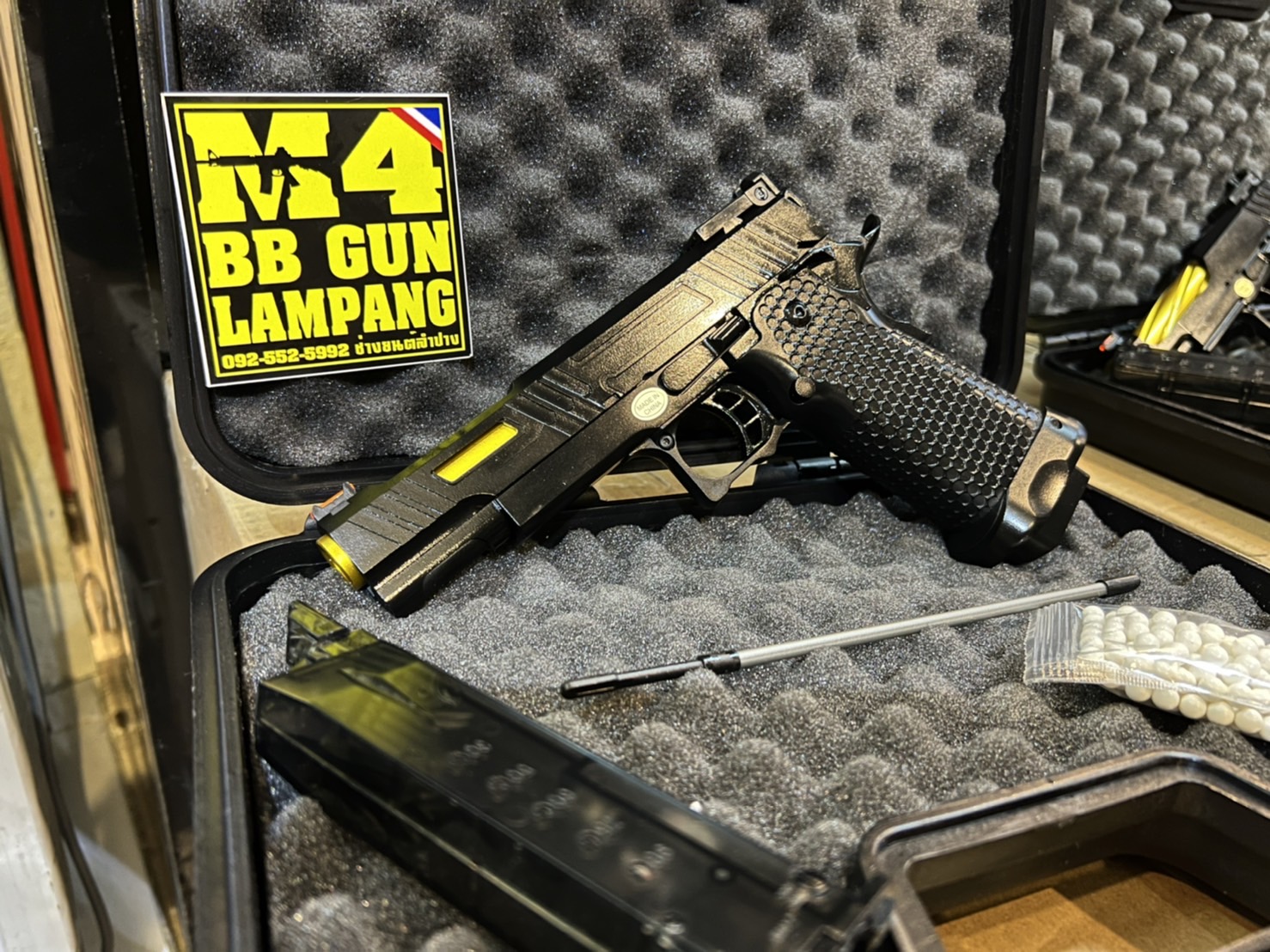 Golden Eagle GE3336 - Hi-Capa 5.1 AQUA ท่อทอง