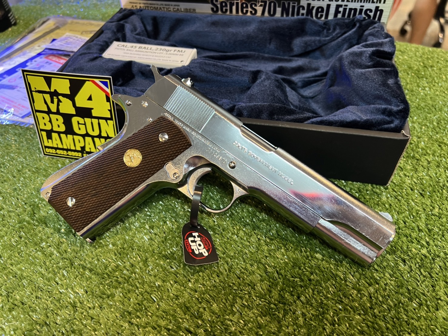 Tokyo Marui - Colt Government Series' 70 Nickel Finish