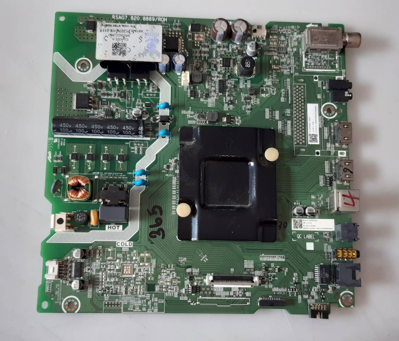 อันที่ 365 HIsense 40B6000PW ซีสเตร็ม RSAG7.820.8869 ดีเทสแล้ว