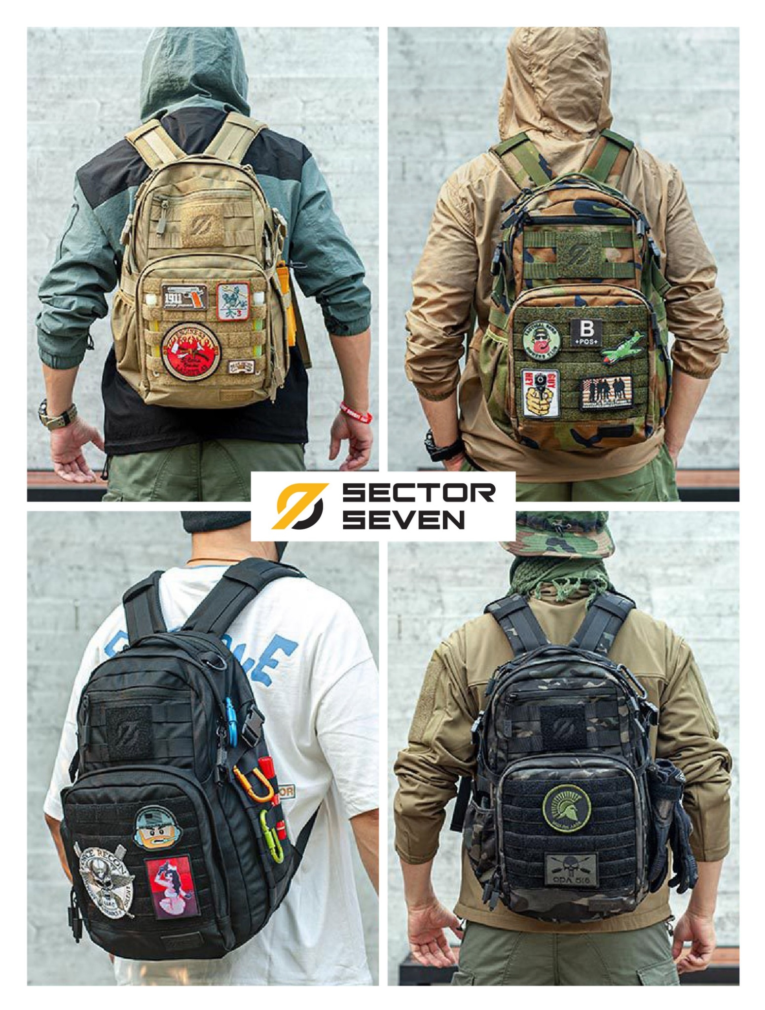 เป้ Sector seven ( Sector Seven Tactical Backpack ) (K1230)