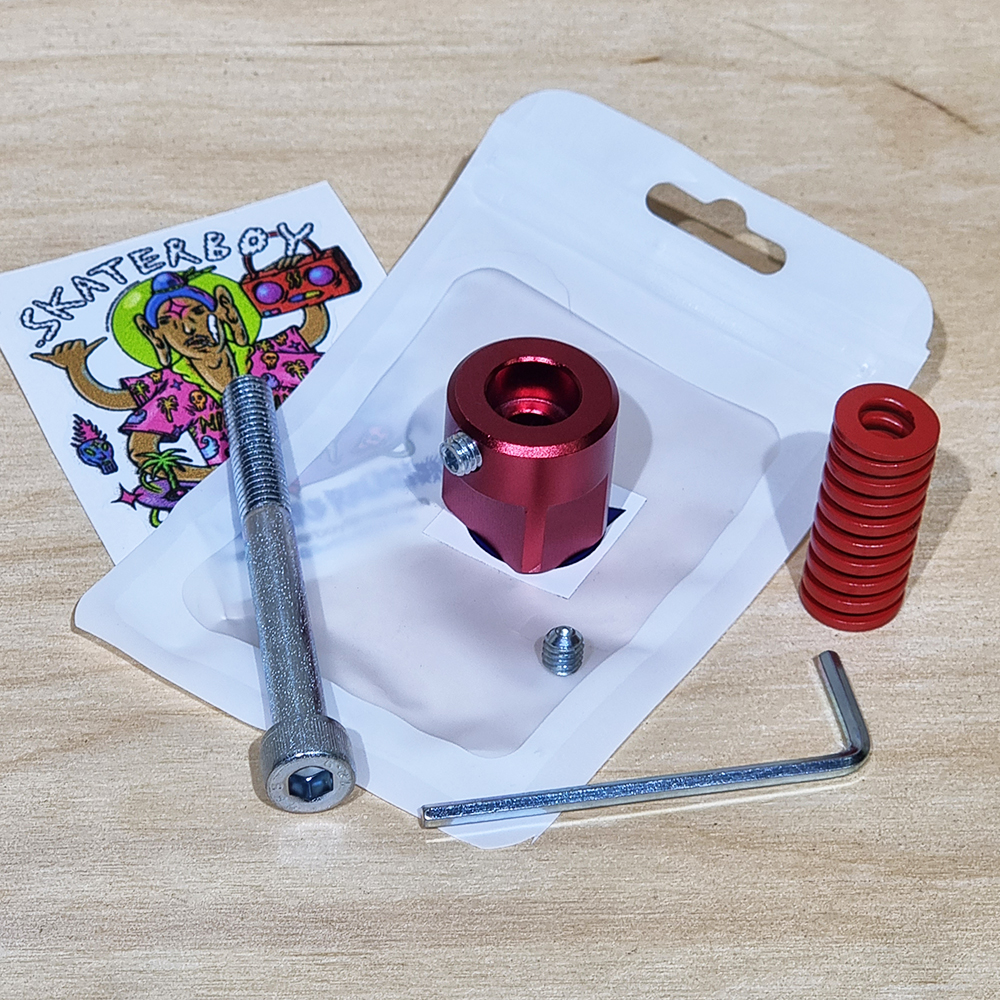 [0313][พร้อมส่ง]ชุดเบ้าสแตนเลส กันน็อตยึดสปริงคลาย adapter SM S7 ทำสี สวยงาม