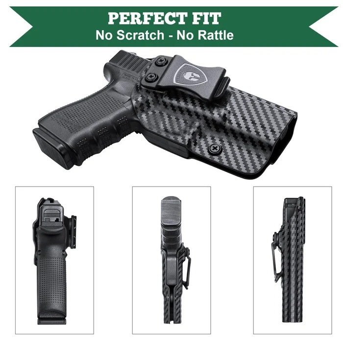 ซองพกใน Carbon Fiber Glock 19 Warriorland (K0590)