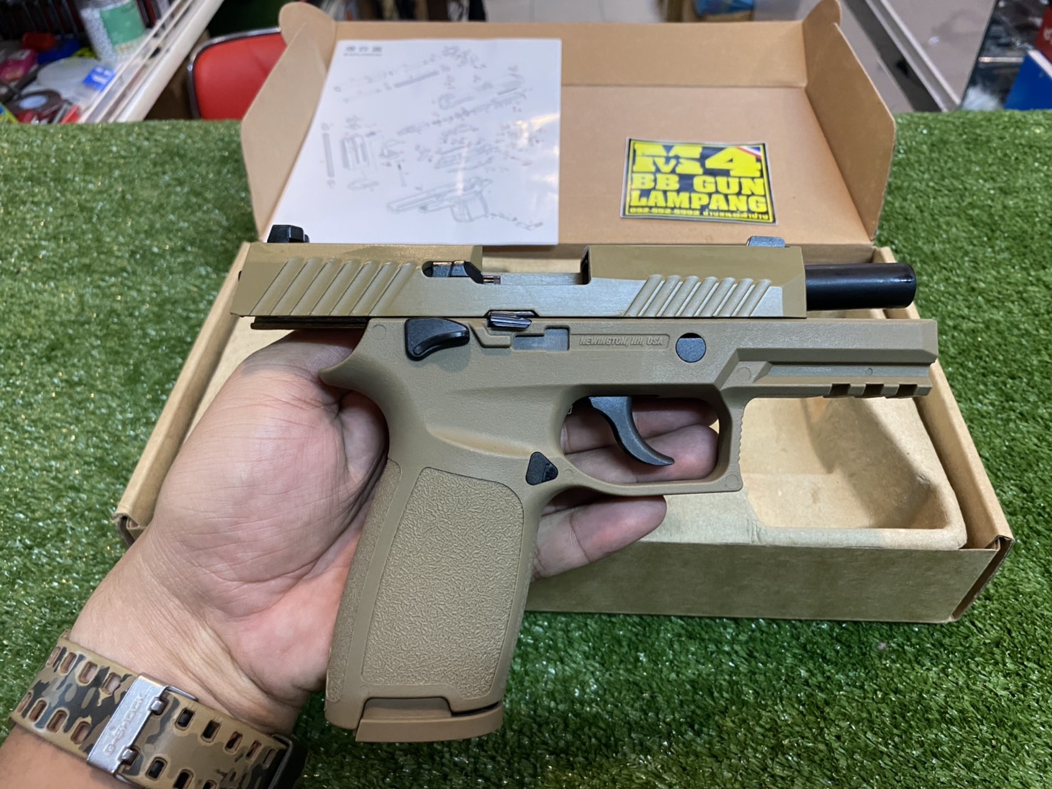 WE - Sig Sauer P320 M18 ทราย