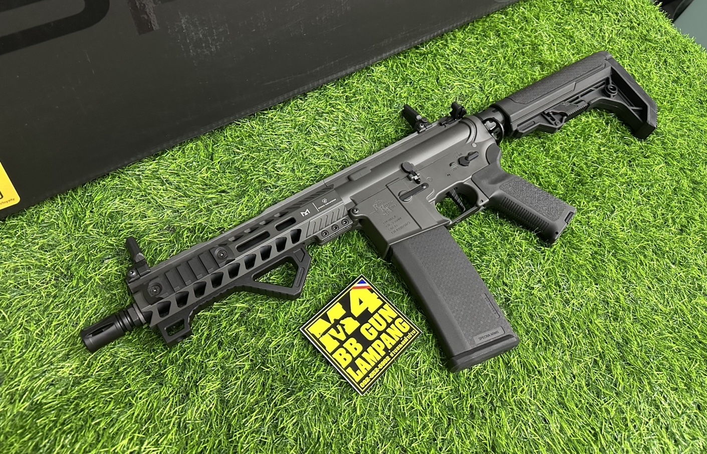 Specna Arms SA-P17 PRIME™ BLDC HAL Grey : M4 Custom