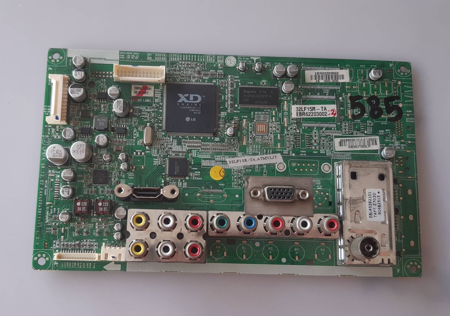 อันที่ 585 LG 32LF15R ซีสเตร็ม EAX40043811 ดีเทสแล้ว
